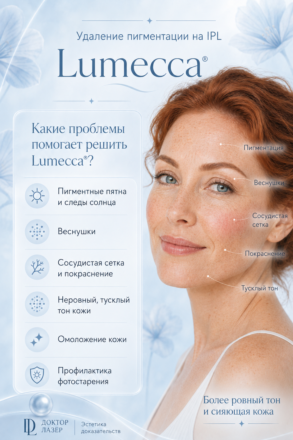 Удаление пигментных пятен от 9900р.
