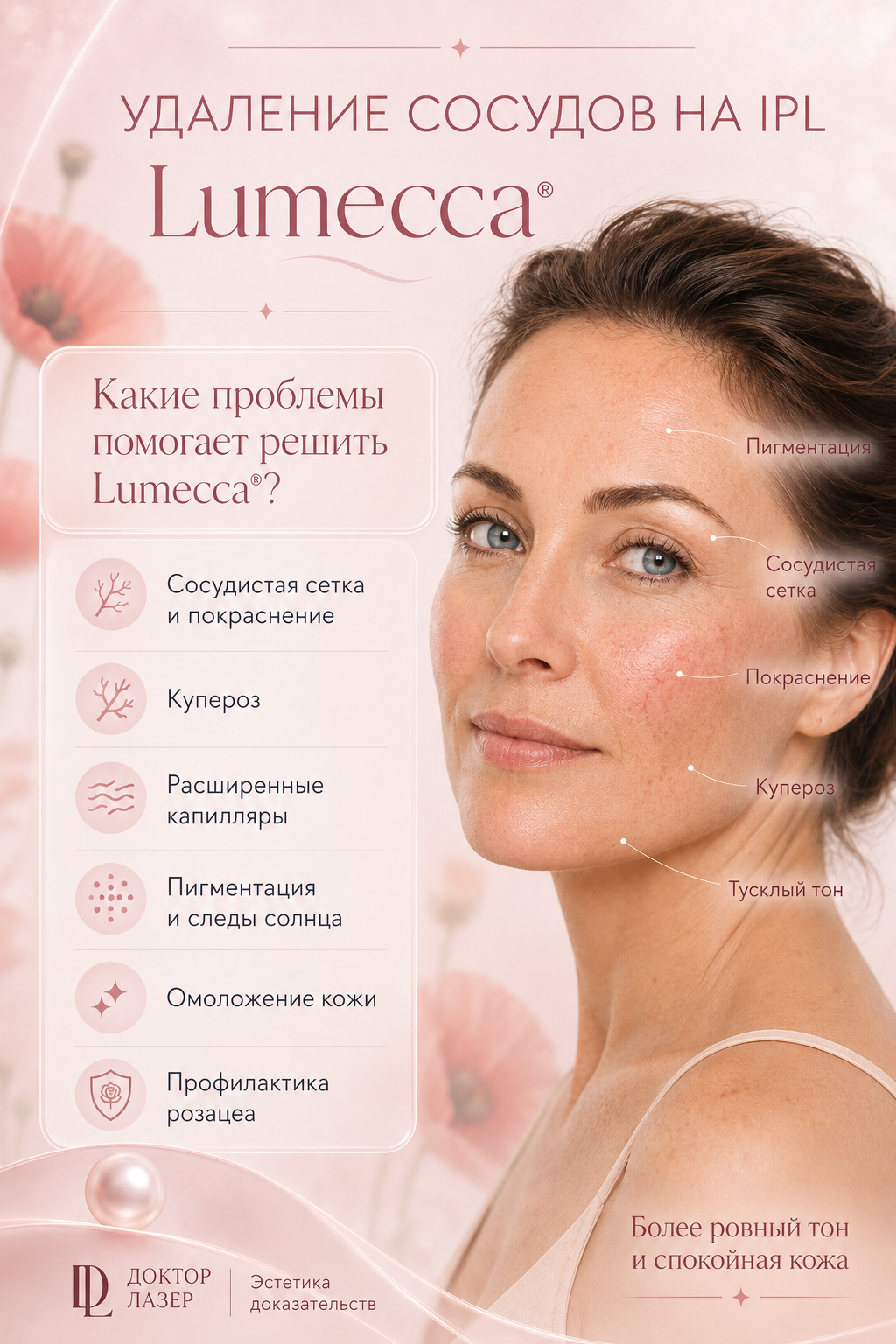 IPL - Удаление сосудов 11200р.