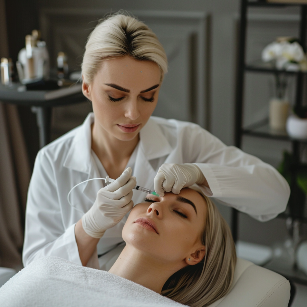 Коррекция мимических морщин - ботулинотерапия (ботокс / диспорт / ксеомин / релатокс)